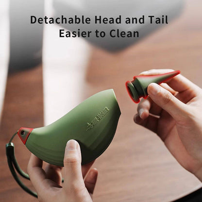 MHW-3BOMBER Hummingbird Air Blower: High-Power Air Duster for Coffee Grinders & Cameras (Rubber Bulb Cleaner)