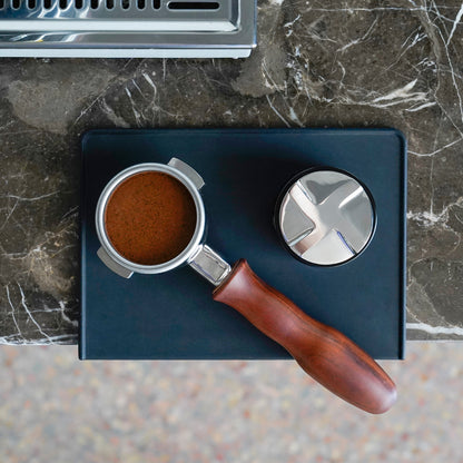 watchget 58mm Coffee Distributor & Hand Tamper Adjustable Depth Espresso Tamper Dual Head Coffee Leveler Fits 53/58mm Espresso Portafilter Professional Espresso Distribution Tool V2