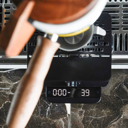watchget Coffee Weighing Rack Electronic Scale Rack Height Adjustable Stainless Steel Coffee Scale Rack Stem Espresso Machine Scale Rod Protection Rack