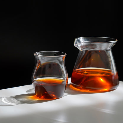 watchget Espresso Cup 5oz/150ml Single Wall Espresso Shot Glass for Specialty Coffee, Cold Brew, Espresso & Wine - Enhances Aroma Borosilicate Glass Cappuccino Sense Cup Drinking Mug, Clear