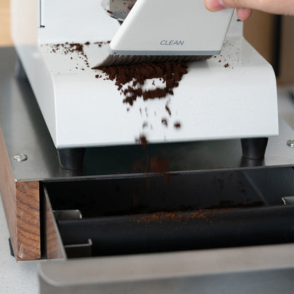 watchget Espresso Knock Box Drawer Stainless Steel Detachable Coffee Ground Knock Container with Removable Knock Bar and Non-Slip Base For Home, Office, Coffee Shop