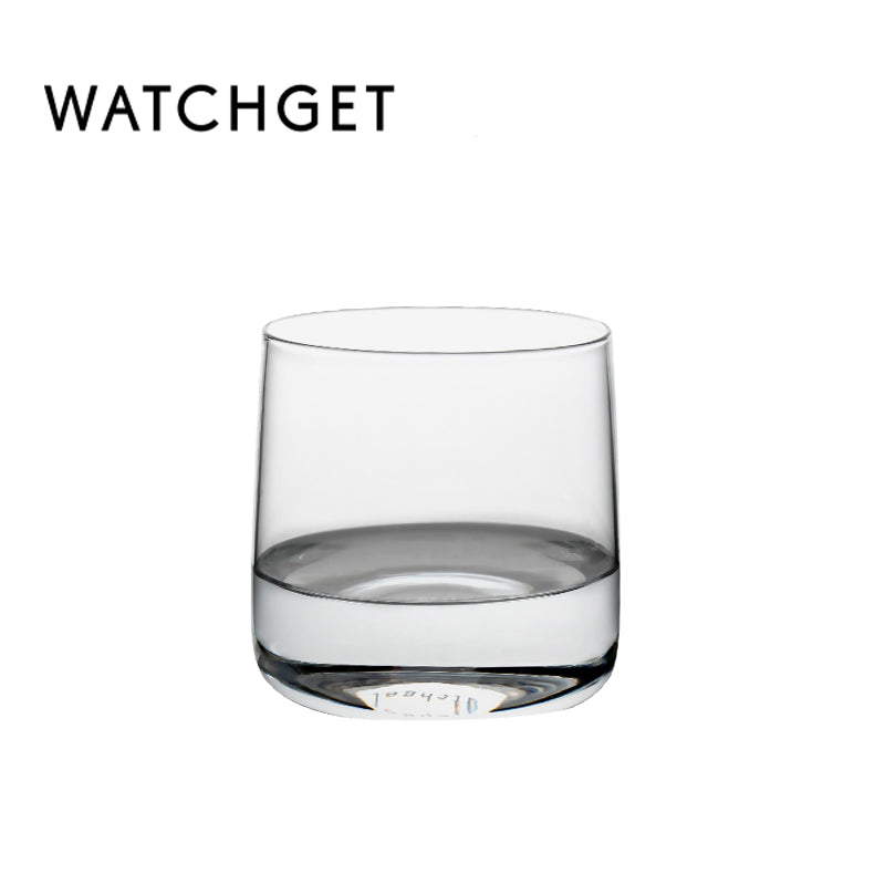 watchget Lightweight Drinking Glass Coffee Cup - 12.6oz Heat-Resistant Tumbler Glass Cup，Cold Brew, Iced Drip, Iced Latte, Americano - Thin-walled Drinking Cup for Coffee and Tea