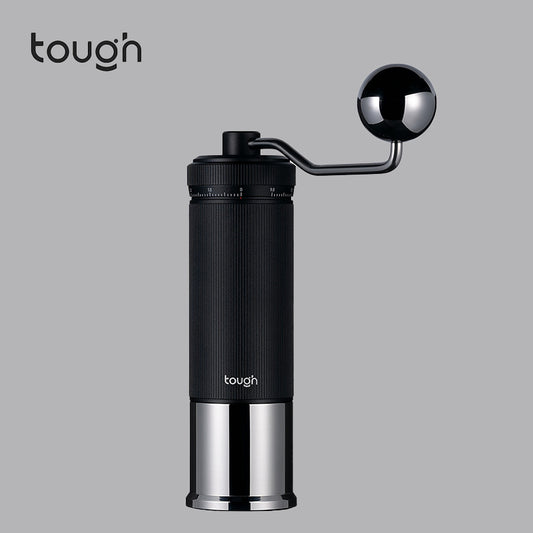 Jingren M1 Grinder - External-Adjustment Hand Coffee Grinder, Stainless Steel Burr Grinder for Pour Over Coffee Beans