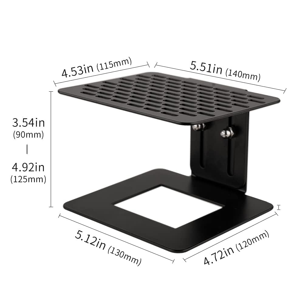 watchget Coffee Weighing Rack Electronic Scale Rack Height Adjustable Stainless Steel Coffee Scale Rack Stem Espresso Machine Scale Rod Protection Rack
