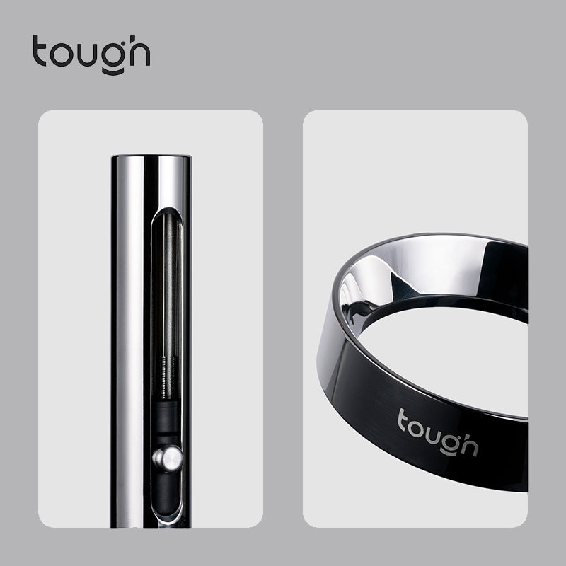 TOUGH Retractable Coffee Distribution Needle, Stainless Steel Espresso WDT Tool, Breaks up Coffee Clumps and Ensures Even Powder Distribution