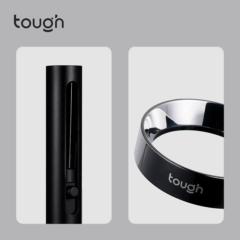 TOUGH Retractable Coffee Distribution Needle, Stainless Steel Espresso WDT Tool, Breaks up Coffee Clumps and Ensures Even Powder Distribution