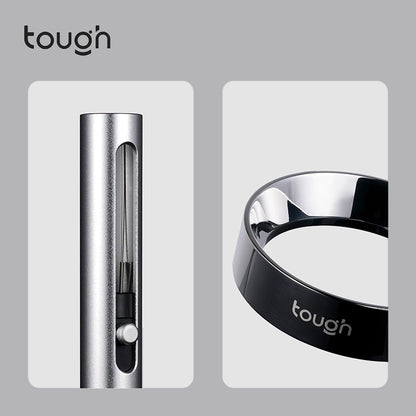 TOUGH Retractable Coffee Distribution Needle, Stainless Steel Espresso WDT Tool, Breaks up Coffee Clumps and Ensures Even Powder Distribution