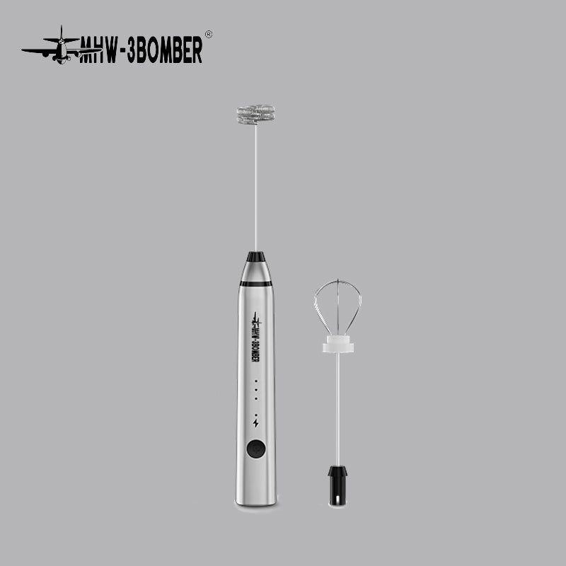 MHW-3BOMBER Electric Milk Frother Handheld Frother