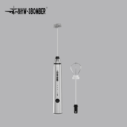 MHW-3BOMBER Electric Milk Frother Handheld Frother