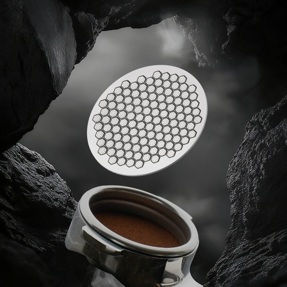 watchget 51/53/58mm Espresso Puck Screen Reusable Mesh Coffee Filter 3.0