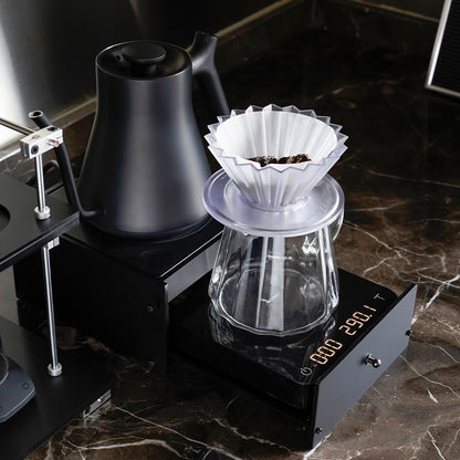 WATCHGET Acrylic Frosted Single Drawer Base Compatible