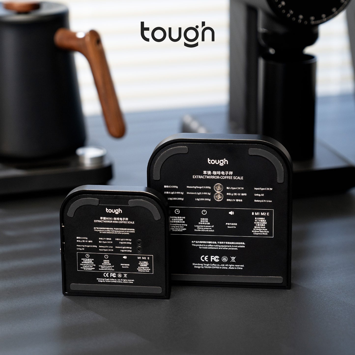 CuiJing MINI Coffee Scale Pour Over Coffee Scale Espresso Coffee Scale