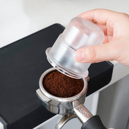 watchget 58mm Dosing Cup Espresso Coffee Dosing Cup Compatible with 58mm Portafilters Plastic Espresso Dosing Cup Coffee Machine Accessories