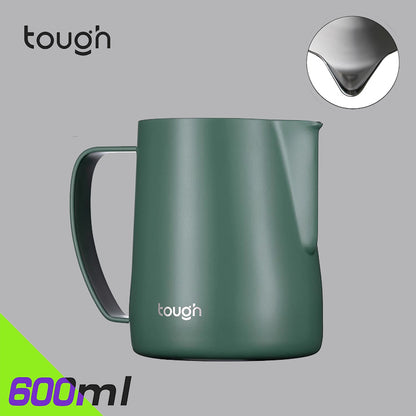 TOUGH Mithril Milk Frothing Tool with Textured Body, Sharp/ Round Tip Nozzle