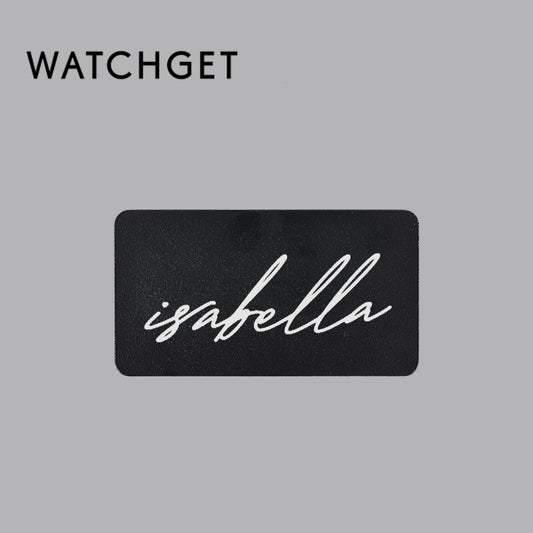watchget Name Tag Blank Name Badge DIY Handwriting Blank ID Name Badge with Pin Identification Badges for Shops Office Workers Students