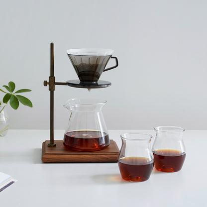watchget Espresso Cup 5oz/150ml Single Wall Espresso Shot Glass for Specialty Coffee, Cold Brew, Espresso & Wine - Enhances Aroma Borosilicate Glass Cappuccino Sense Cup Drinking Mug, Clear