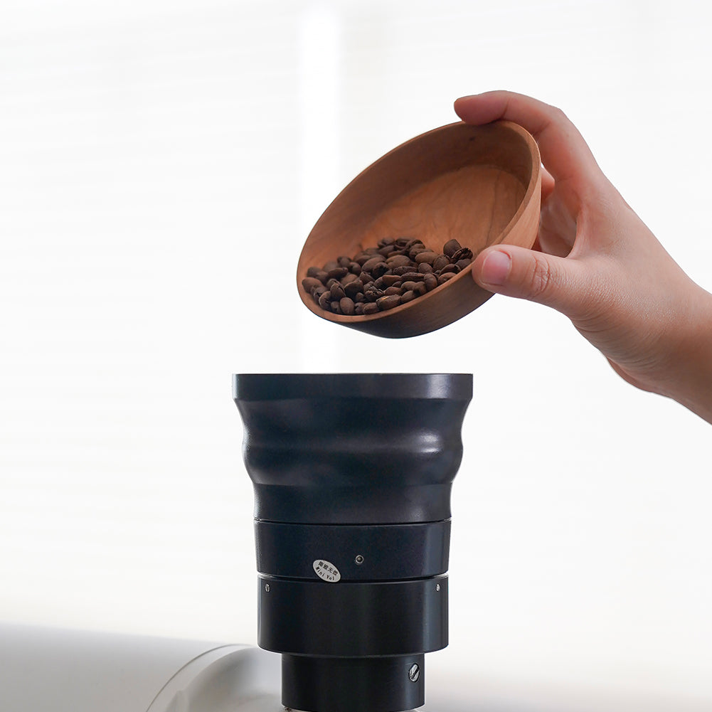 watchget Coffee Drip Tray, Wood Coffee Beans Dosing& Weighing Tray, Pour Over Coffee Dripper Tray for Camping, Outdoors, Cafe, Home Barista