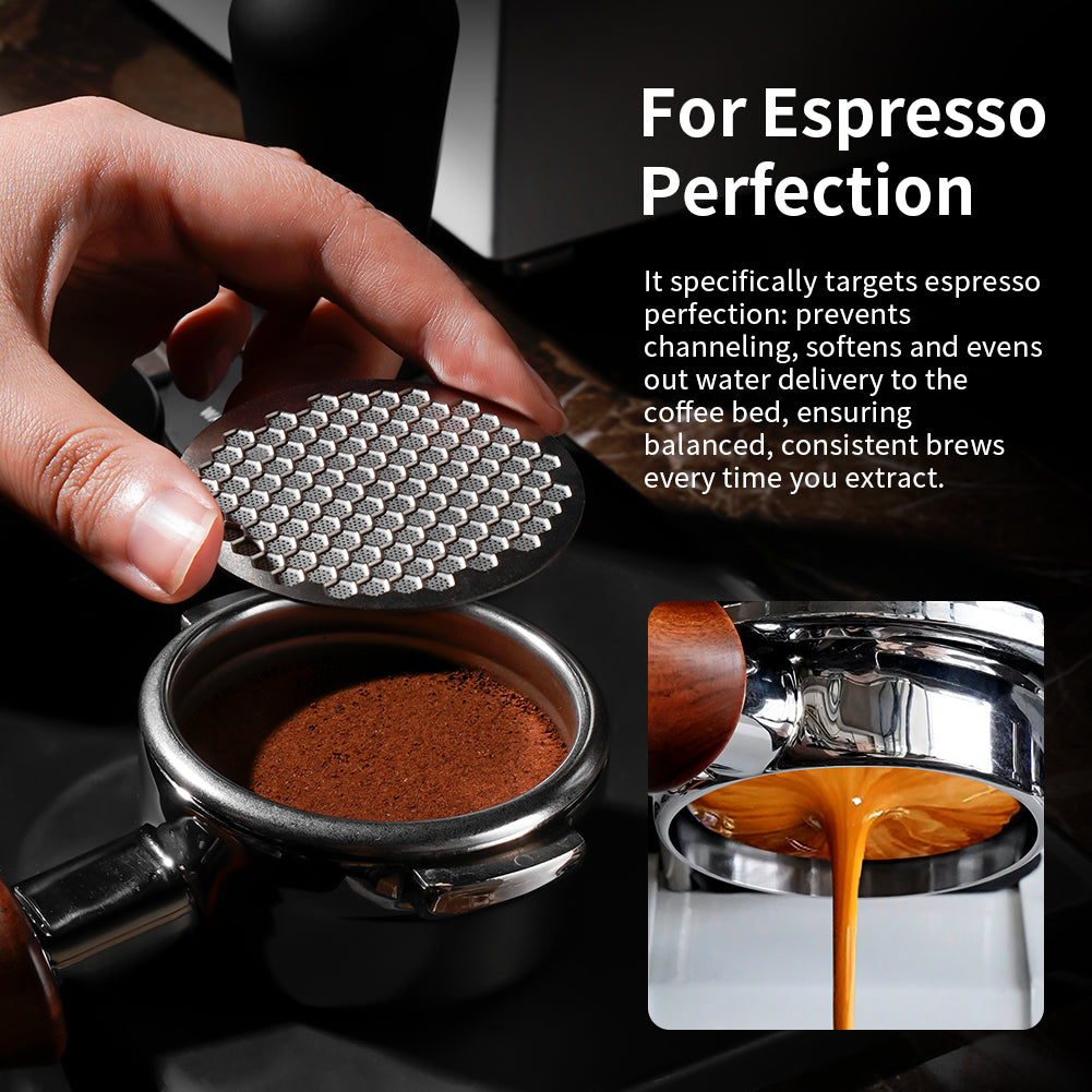 watchget 51/53/58mm Espresso Puck Screen Reusable Mesh Coffee Filter 3.0
