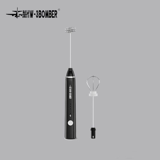 MHW-3BOMBER Electric Milk Frother Handheld Frother