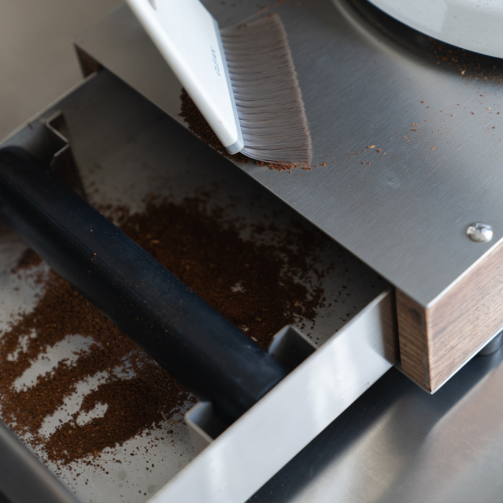 watchget Espresso Knock Box Drawer Stainless Steel Detachable Coffee Ground Knock Container with Removable Knock Bar and Non-Slip Base For Home, Office, Coffee Shop