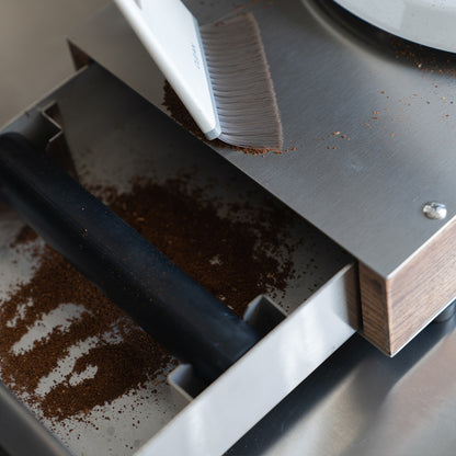 watchget Espresso Knock Box Drawer Stainless Steel Detachable Coffee Ground Knock Container with Removable Knock Bar and Non-Slip Base For Home, Office, Coffee Shop