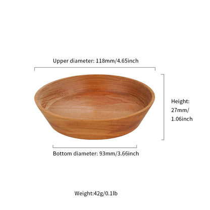 watchget Coffee Drip Tray, Wood Coffee Beans Dosing& Weighing Tray, Pour Over Coffee Dripper Tray for Camping, Outdoors, Cafe, Home Barista