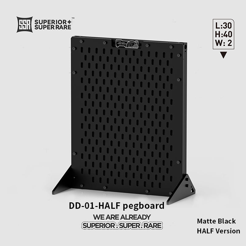 SSR Magnetic Perforated Board for Coffee Gear Storage – Mountable Vertically or on Walls