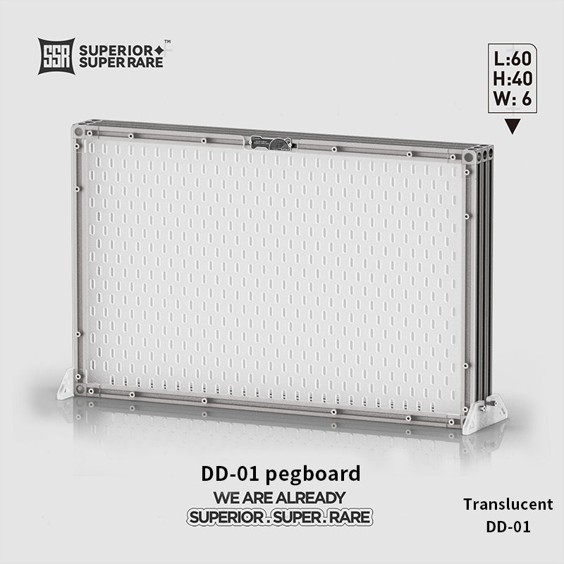 SSR Magnetic Perforated Board for Coffee Gear Storage – Mountable Vertically or on Walls