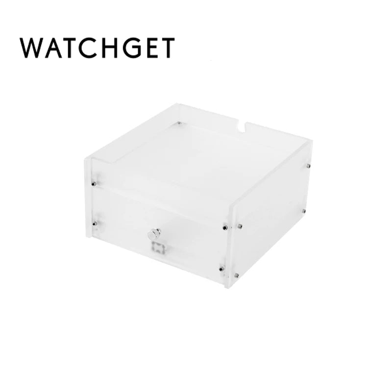 WATCHGET Acrylic Frosted Single Drawer Base Compatible