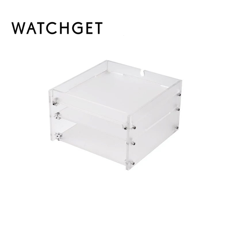 WATCHGET Acrylic Frosted Single Drawer Base Compatible