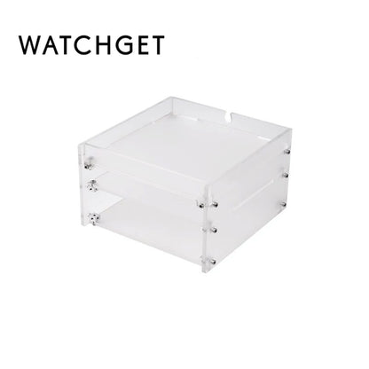 WATCHGET Acrylic Frosted Single Drawer Base Compatible