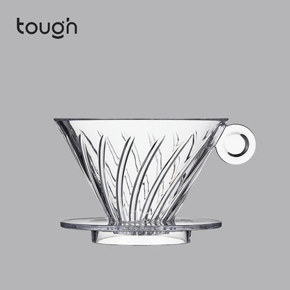 Hurricane Dripper V60 Coffee Dripper 01 - Pour Over Coffee Filter Cup with High Flow Rate & Low Bypass