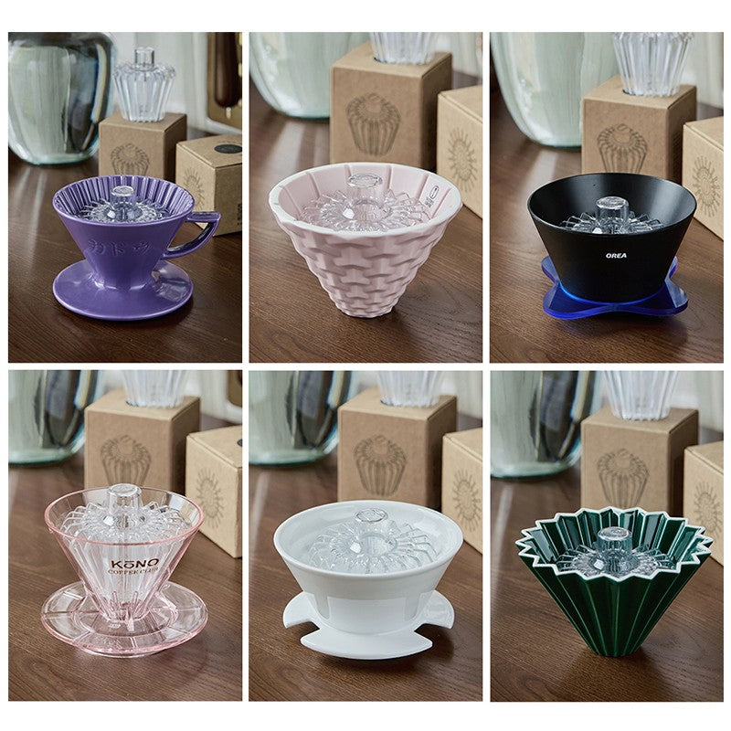 Hand-brewed coffee diamond paper tamper