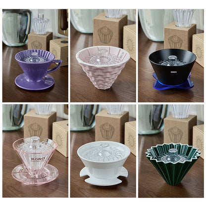 Hand-brewed coffee diamond paper tamper