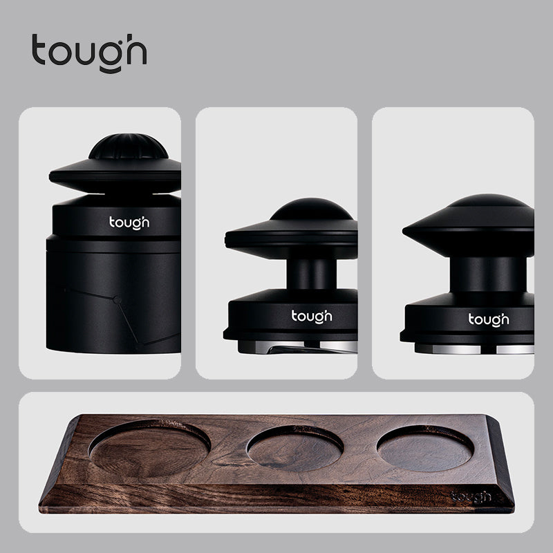 Tough UFO Series Coffee Trilogy UFO Constant Force Tamper, Distributor, and Self-Weight Needle Distributor