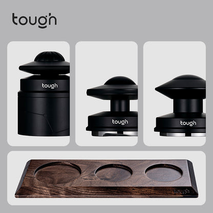 Tough UFO Series Coffee Trilogy UFO Constant Force Tamper, Distributor, and Self-Weight Needle Distributor