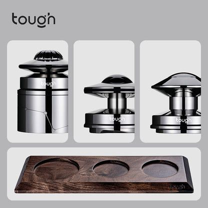 Tough UFO Series Coffee Trilogy UFO Constant Force Tamper, Distributor, and Self-Weight Needle Distributor