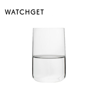 watchget Lightweight Drinking Glass Coffee Cup - 12.6oz Heat-Resistant Tumbler Glass Cup，Cold Brew, Iced Drip, Iced Latte, Americano - Thin-walled Drinking Cup for Coffee and Tea