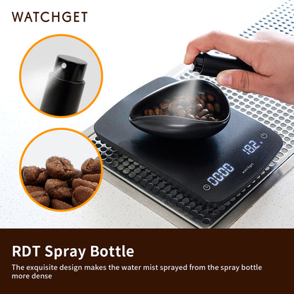 10ml Coffee Bean Spray Bottle Espresso Spray Bottle Portable Empty Small Refillable Sprayer For Reducing Coffee Power Static